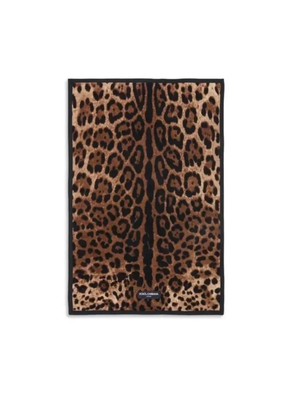 NWT Dolce & Gabbana Casa Guest Towel Leopard Size One Size